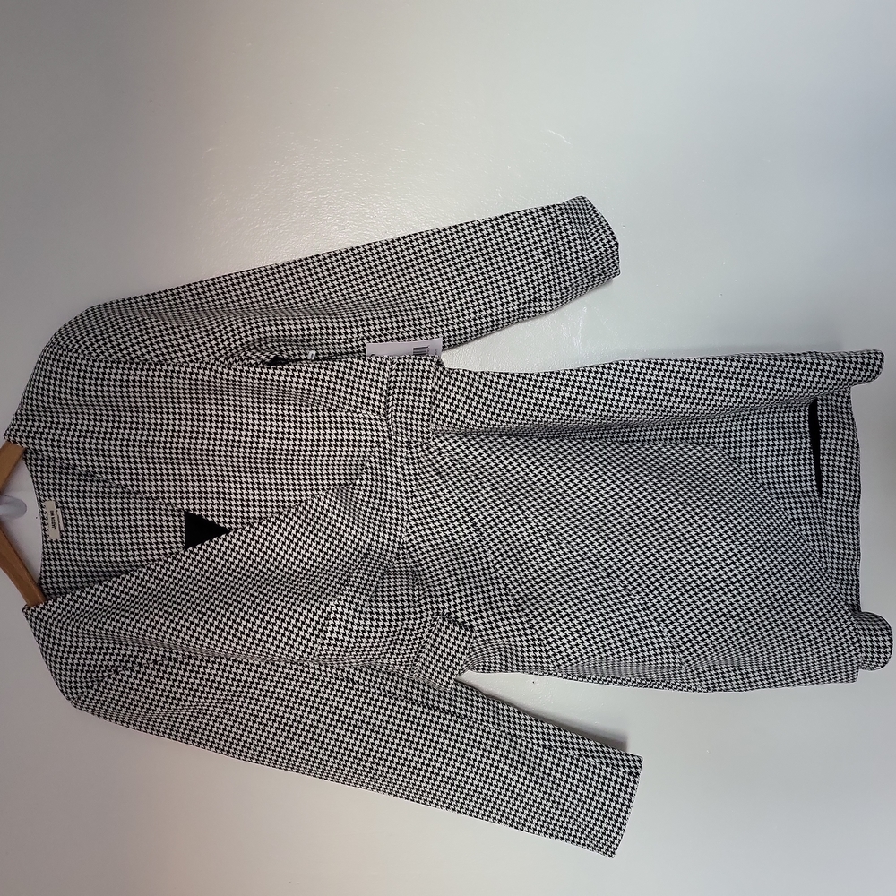 NWT JASON WU HOUNDSTOOTH LONG SLEEVE DRESS.SZ-M - Picture 1 of 8